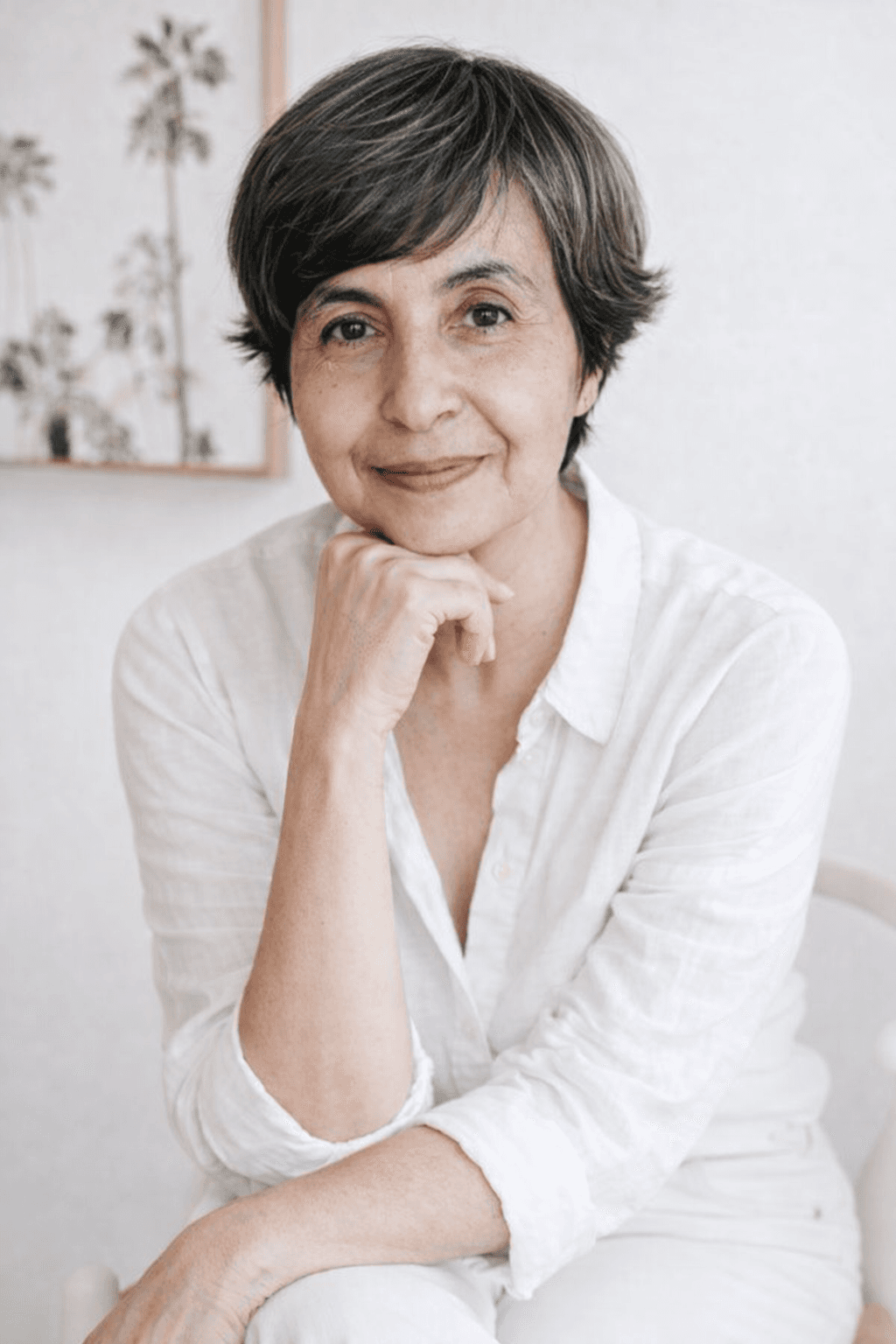 Retrato de Rogéria Santos, psicóloga clínica e educacional.